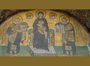  Ayasofya Camiindeki Mozaikler