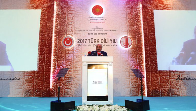  2017 Türk Dili Yılı ilan edildi.