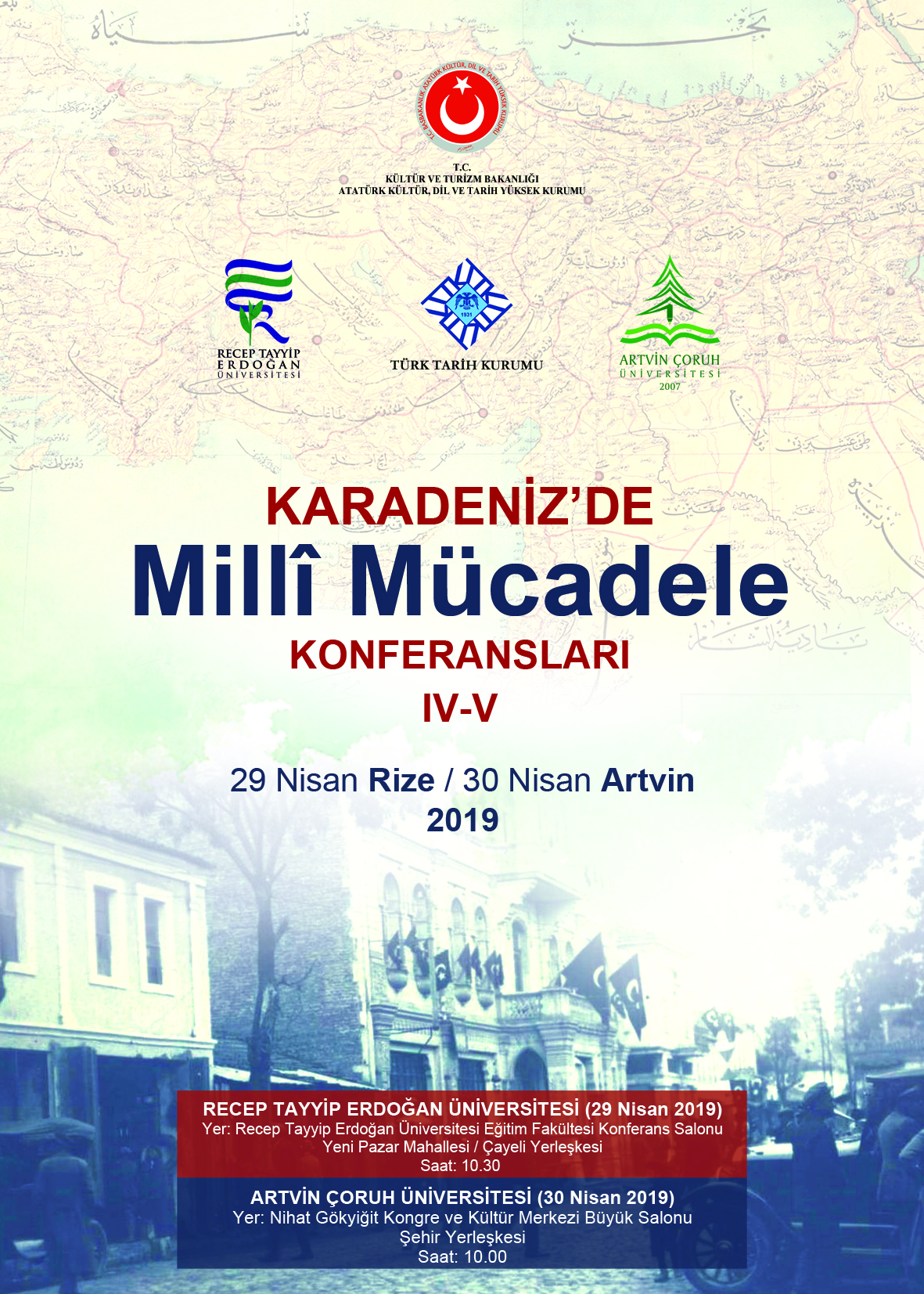 “Karadeniz’de Milli Mücadele” Konferansları Yeni Duraklarında