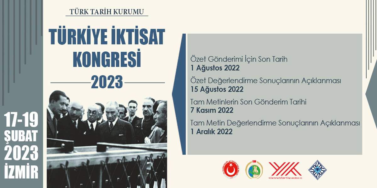  “Türkiye İktisat Kongresi 2023” Düzenlenecektir.